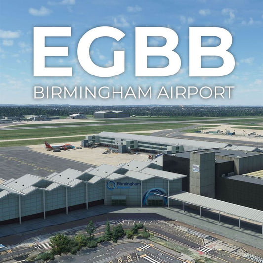 EGBB Birmingham Airport Addon/DLC MaccoSim Poster